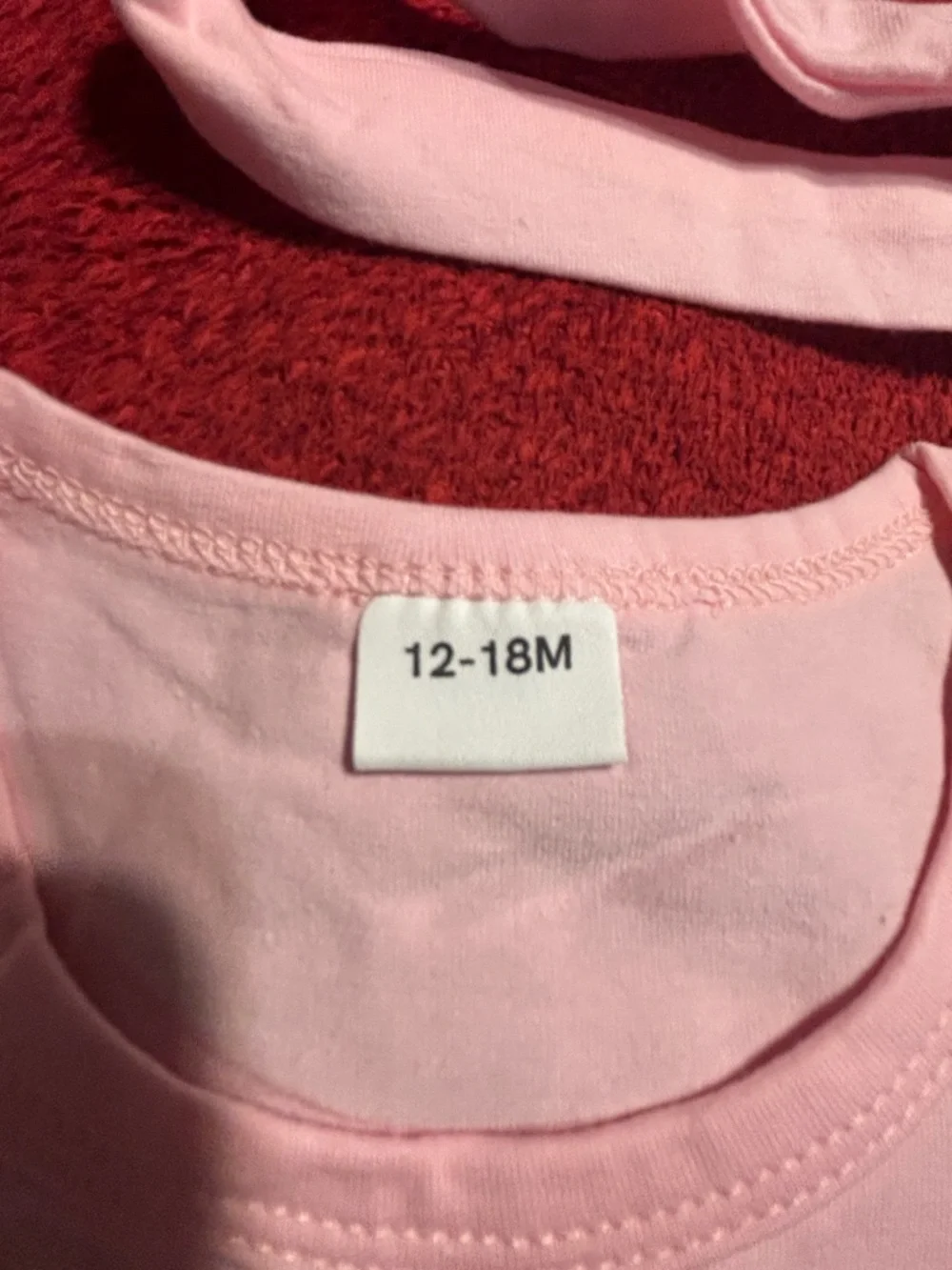 Baby Girl Pink Polka Dot Dress & Pink Bodysuit Set size 12-18 month NWT